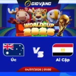 Soi kèo Úc vs Ai Cập 01h00 ngày 04/7/2026 – World Cup 2026